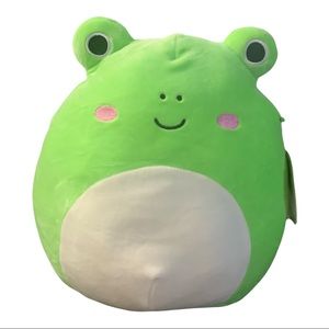 frog squishmallow heart cheeks